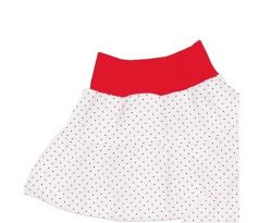 Dievčenská sukňa Happy Baby - červená